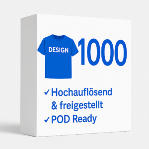 1000er Designpaket – AI Edition