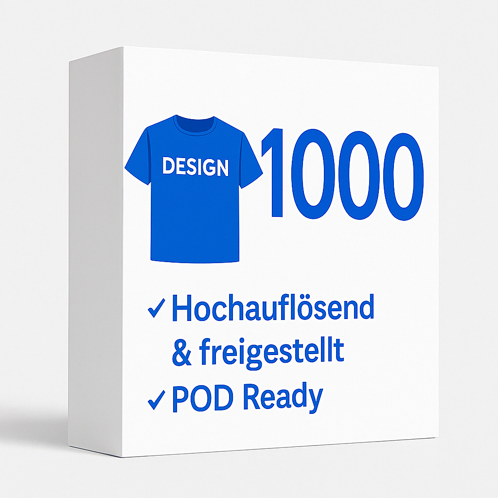 1000er Designpaket – AI Edition