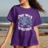 224b538c-9de2-46bd-82f2-b8d6766b169a Dire Wolf Whisperer T-Shirt, Animal Lover Tee, Wolf Face Graphic, Cool Gift, Casual Wear, Unique Design, Soft Comfortable Shirt, Men's