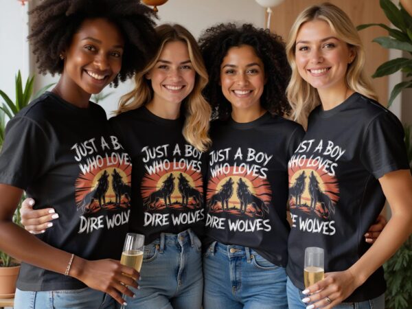 2a2df124-f5f8-4280-88e8-2988d044784c Just A Boy Who Loves Dire Wolves T-Shirt, Funny Dire Wolves Shirt, Unique Gift For Dog Lovers, Trendy Casual Tee, Novelty Graphic Top
