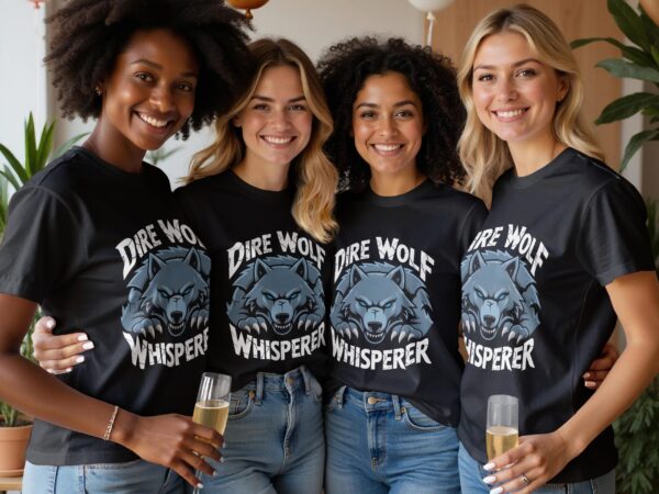 2aba68ec-cee1-454e-82b3-a3ec6638a655 Dire Wolf Whisperer T-Shirt, Animal Lover Tee, Wolf Face Graphic, Cool Gift, Casual Wear, Unique Design, Soft Comfortable Shirt, Men's