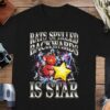 2ca5c31b-4166-4b99-a1e4-03407a0b562e Rats Spelled Backwards Is Star T-Shirt | Quirky Rat Star Graphic Tee | Funny Wordplay Shirt | Cosmic Lightning Print | Retro Aesthetic Gift