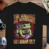 3ad9d0de-2178-4c44-bf11-1938e9236a3c Cosmic Frog T-Shirt, The Horrors Are Neverending Yet I Remain Silly, Funny Dark Humor Eldritch Weirdcore Meme Tee