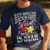 4e40d80d-cfd6-4853-a3bb-6645884d3aa1 Rats Spelled Backwards Is Star T-Shirt | Quirky Rat Star Graphic Tee | Funny Wordplay Shirt | Cosmic Lightning Print | Retro Aesthetic Gift