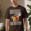 Rats Spelled Backwards Is Star T-Shirt | Funny Rat Lover Gift Tee | Punny Wordplay Animal Graphic Top with Faux Metallic Print & Moon Star