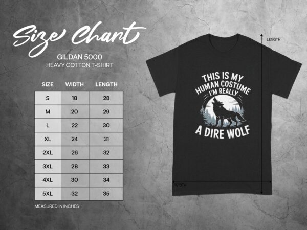 5faa0be4-d0b6-48e1-8694-2eca5c5124f7 This Is My Human Costume Im Really A Dire Wolf Funny Halloween TShirt Wolf Lover Gift Cool Graphic Tee Unique Shirt Present