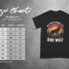 8c30cd4f-1737-4109-b108-787564dfde3d Wolf Howling Sunset Retro T-Shirt, Vintage Dire Wolf Graphic Tee, Nature Lover Shirt, Cool Gift Idea, Unique Animal Art, Unisex