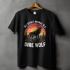 949c27a5-cdf4-4ec6-976c-db00e0751eda Wolf Howling Sunset Retro T-Shirt, Vintage Dire Wolf Graphic Tee, Nature Lover Shirt, Cool Gift Idea, Unique Animal Art, Unisex