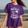 c91bbeaa-1f2e-4069-a389-6c932a8344fc Wolf Lover T-Shirt, Be A Dire Wolf Always Tee, Wolf Pack Shirt, Vintage Wolf Graphic Tee, Nature Lover Shirt, Wildlife Enthusiast Tee