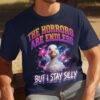 d47b011f-17b1-428f-a5b3-dbe0041a2702 Silly Goose T-Shirt | The Horrors Are Endless But I Stay Silly Duck Meme Tee | Funny Cosmic Graphic Humor Shirt | Quirky Gift