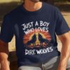 e9e30a3b-368e-4d71-bfbc-47902cddca86 Just A Boy Who Loves Dire Wolves T-Shirt, Funny Dire Wolves Shirt, Unique Gift For Dog Lovers, Trendy Casual Tee, Novelty Graphic Top