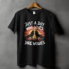 fafd78c9-ee24-462e-9971-5ee9986adc10 Just A Boy Who Loves Dire Wolves T-Shirt, Funny Dire Wolves Shirt, Unique Gift For Dog Lovers, Trendy Casual Tee, Novelty Graphic Top